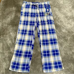Golden State Warriors Flannel PJ Pants Women’s Size M NBA Concepts Sports